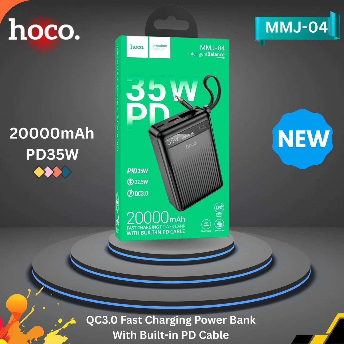 Hoco MMJ - 04 20000mAh - MyStyleBD