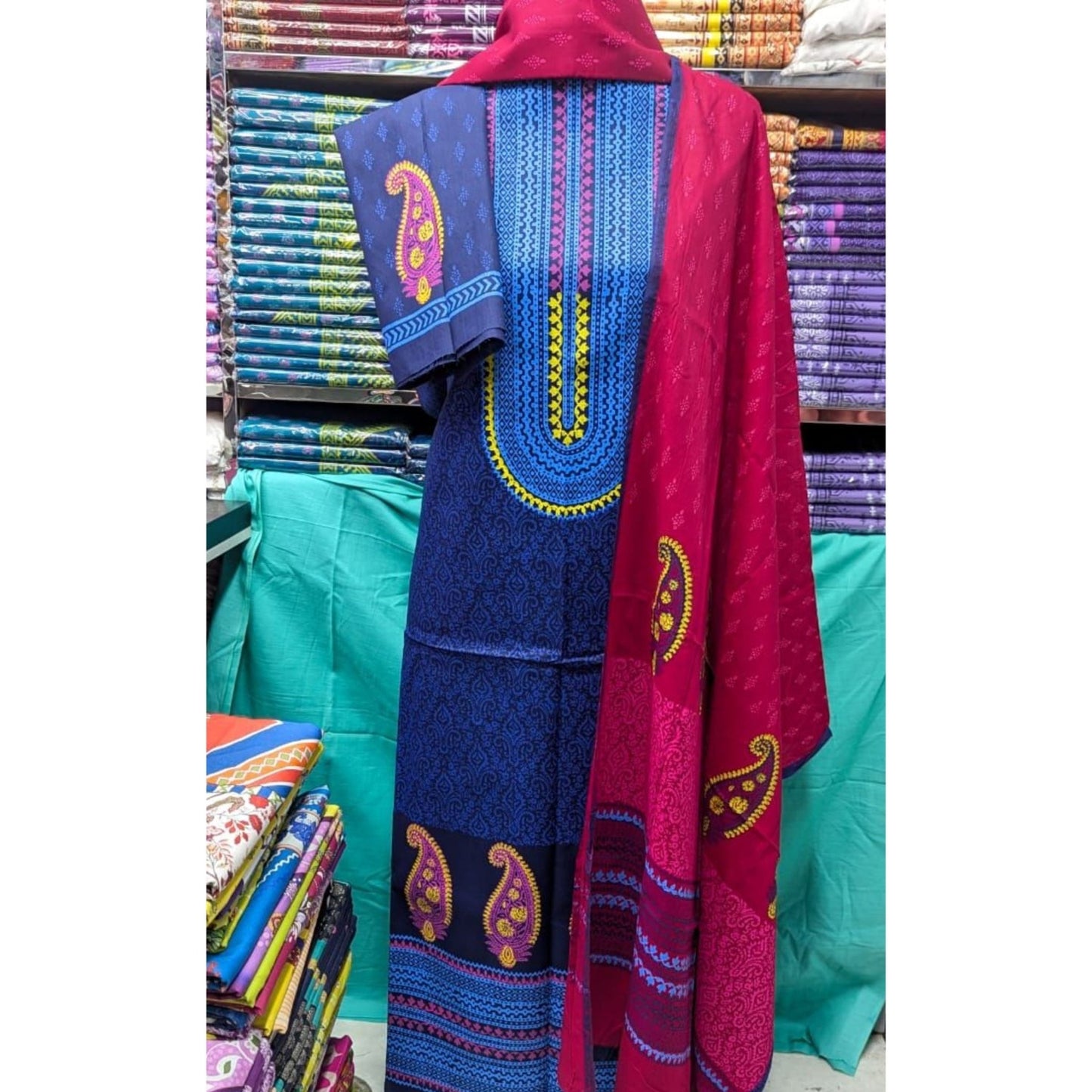 New Exclushive Collection High Qualitiey Cotton Printed Three Piece - MyStyleBD