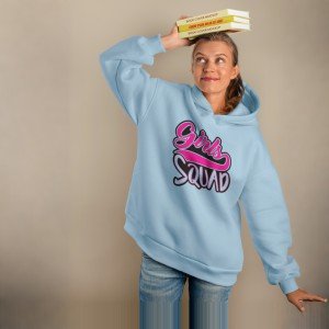 Premium Comfortable Printed Ladies Winter Hoodie - MyStyleBD