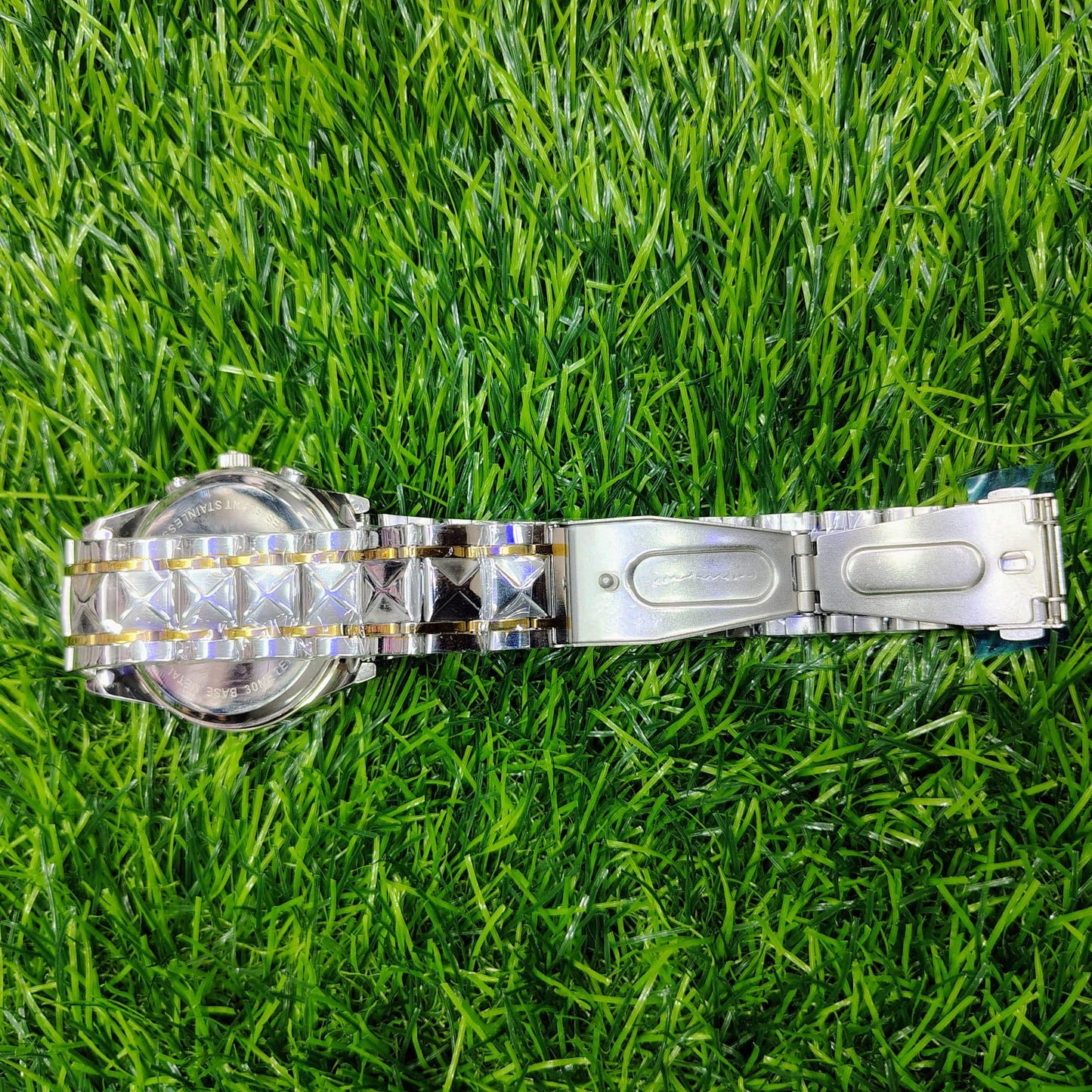 BINBOND B1236 Brand Fashion Tourbillon Dial Quartz Watches Men’s Luxury Stainless Steel + Free Chain cutter @ battery - MyStyleBD