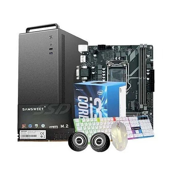 Desktop PC (Intel 6TH GEN CORE I3 - 6100 REVENGER H311M - PRO 8GB Ram 256GB SSD ) - MyStyleBD