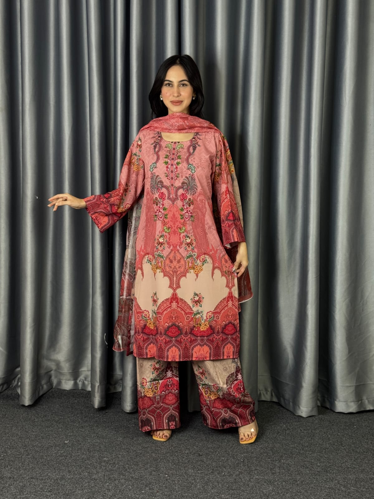 Digital Print Three Piece - MyStyleBD