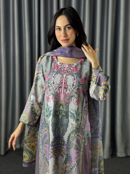 Digital Print Three Piece - MyStyleBD