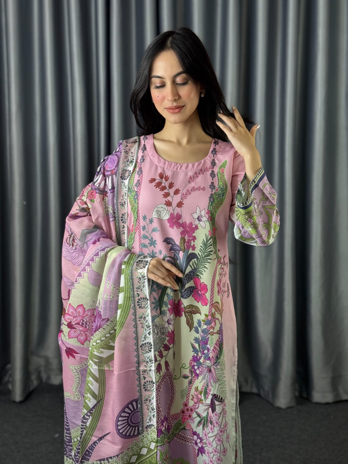 Digital Print Three Piece - MyStyleBD