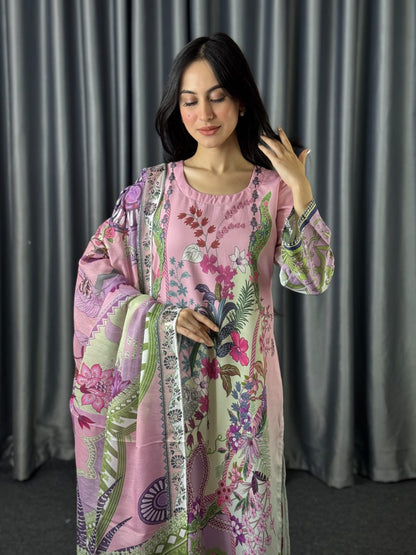 Digital Print Three Piece - MyStyleBD