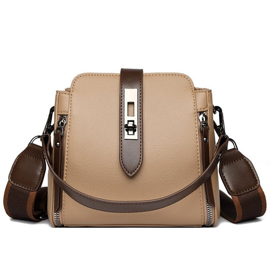 High - quality Messenger Bags For Women Luxury Crossbody Shoulder Bags Female(khaki) - MyStyleBD
