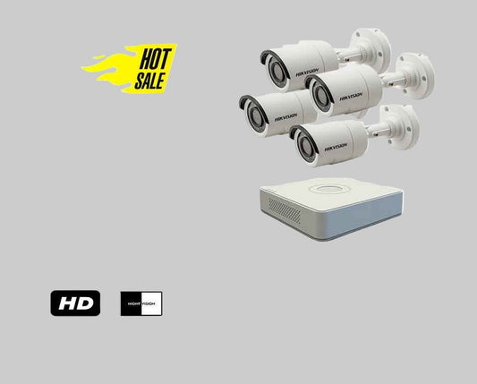 Hikvision (4 Pcs CC Camera Package ) - MyStyleBD