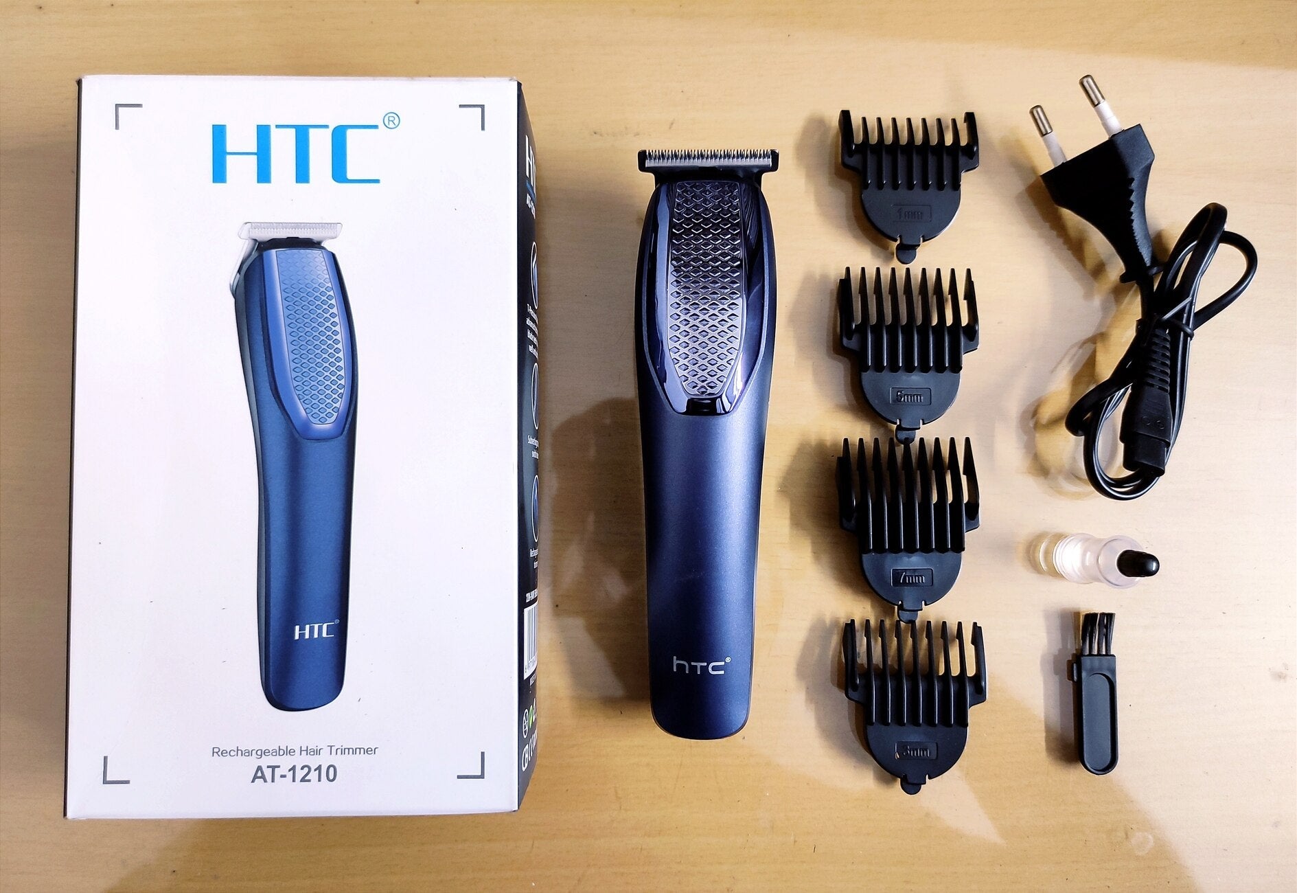 HTC AT - 1210 Rechargeable 4 Clipper Hair Trimmer For Men - MyStyleBD