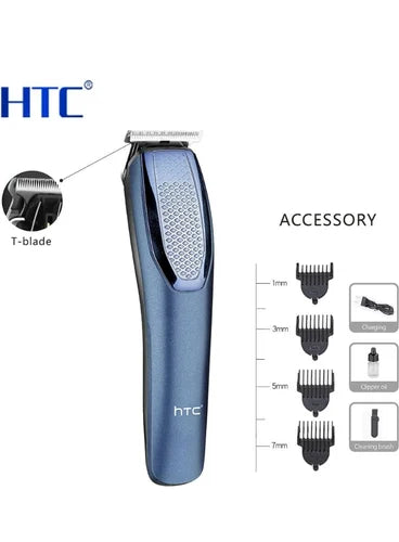 HTC AT-1210 Rechargeable 4 Clipper Hair Trimmer For Men