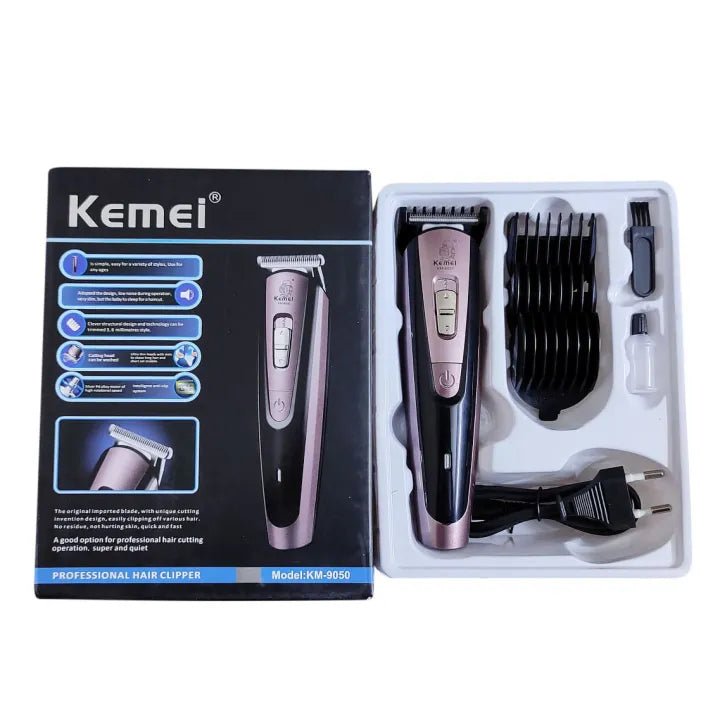 Kemei KM - 9050 Rechargeable Hair Trimmer - MyStyleBD