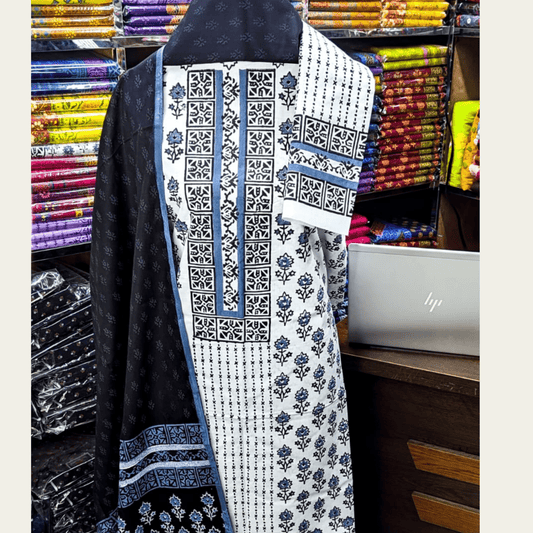 New Exclushive Collection High Qualitiey Cotton Printed Three Piece - MyStyleBD