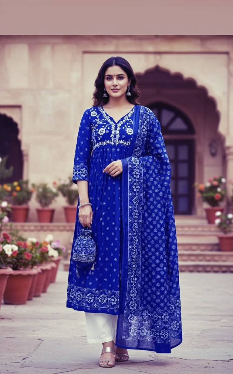 Rady made Nayra Cut Three Piece - MyStyleBD