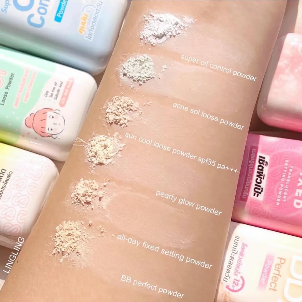 Sasi Sun Cool Loose Powder SPF35 PA+++ - MyStyleBD